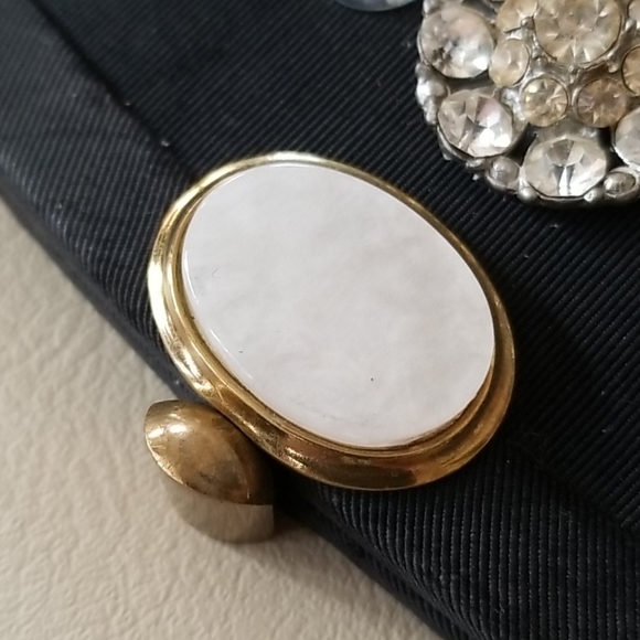 NWT Repurposed Vintage 50s Jewelry Clutch Handbag - Picture 9 of 13